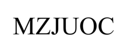 MZJUOC