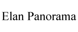 ELAN PANORAMA