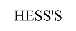 HESS'S