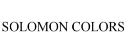 SOLOMON COLORS