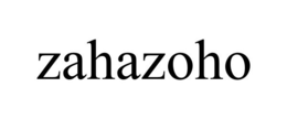 ZAHAZOHO