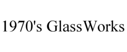 1970'S GLASSWORKS