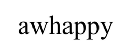 AWHAPPY