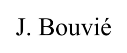 J. BOUVIÉ