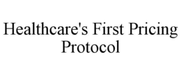 HEALTHCARE'S FIRST PRICING PROTOCOL