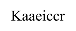 KAAEICCR