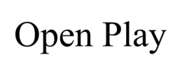 OPEN PLAY