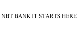 NBT BANK IT STARTS HERE