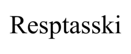 RESPTASSKI