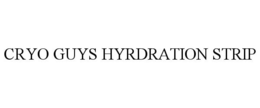 CRYO GUYS HYRDRATION STRIP