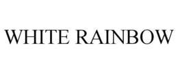 WHITE RAINBOW