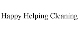 HAPPY HELPING CLEANING