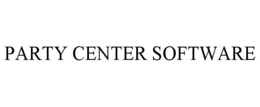PARTY CENTER SOFTWARE