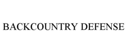 BACKCOUNTRY DEFENSE