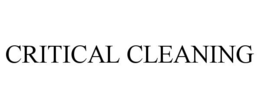 CRITICAL CLEANING trademark