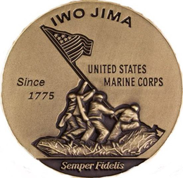 IWO JIMA SINCE 1775 UNITED STATES MARINE CORPS SEMPER FIDELIS
