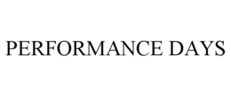 PERFORMANCE DAYS
