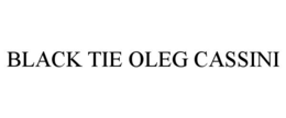 BLACK TIE OLEG CASSINI