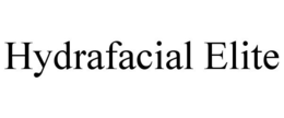 HYDRAFACIAL ELITE