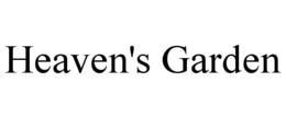 HEAVEN'S GARDEN