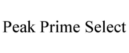 PEAK PRIME SELECT