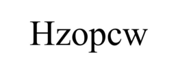 HZOPCW