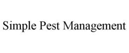 SIMPLE PEST MANAGEMENT