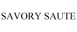 SAVORY SAUTE