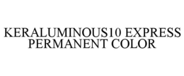 KERALUMINOUS10 EXPRESS PERMANENT COLOR