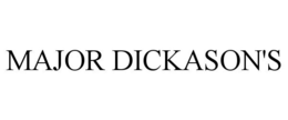 MAJOR DICKASON'S