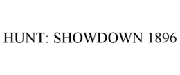 HUNT: SHOWDOWN 1896