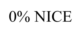 0% NICE