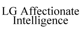 LG AFFECTIONATE INTELLIGENCE