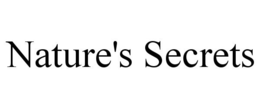 NATURE'S SECRETS