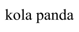 KOLA PANDA