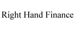 RIGHT HAND FINANCE