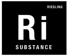 RI SUBSTANCE RIESLING