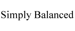 SIMPLY BALANCED