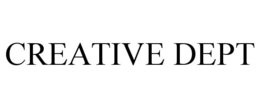 CREATIVE DEPT