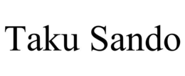 TAKU SANDO