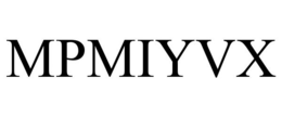 MPMIYVX