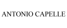 ANTONIO CAPELLE