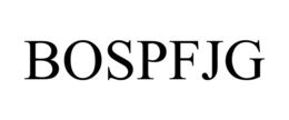 BOSPFJG