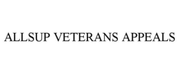ALLSUP VETERANS APPEALS
