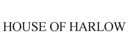 HOUSE OF HARLOW