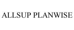 ALLSUP PLANWISE