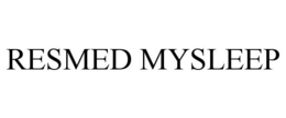 RESMED MYSLEEP