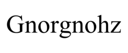 GNORGNOHZ