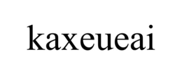 KAXEUEAI