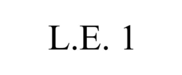 L.E. 1